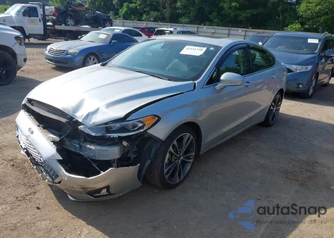 2019 Ford Fusion Titanium from USA, damaged, VIN 3FA6P0D92KR184848